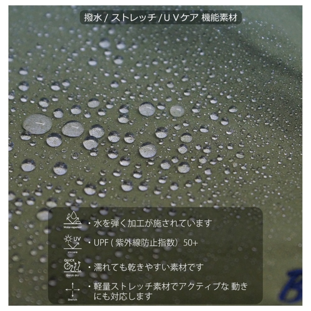 オンヨネ（ONYONE）（メンズ）ハーフパンツ パネルショーツ PANEL SHORTS BIP95601 100999 多機能 水陸両用 UVカット 撥水