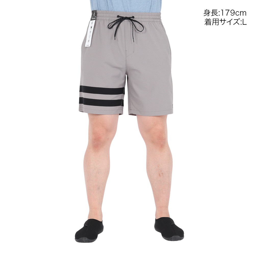 ハーレー（HURLEY）（メンズ）ファントム ブロックパーティー ズーマ ツー ボレー19 ハーフパンツ 短パン 水陸両用 MWS07912-210
