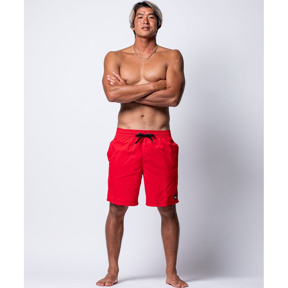 クイックシルバー（Quiksilver）（メンズ）EVERYDAY SOLID VOLLEY 19 ジャムボードショーツ インナーショーツ付き 26SPEQYJV04137RZM0