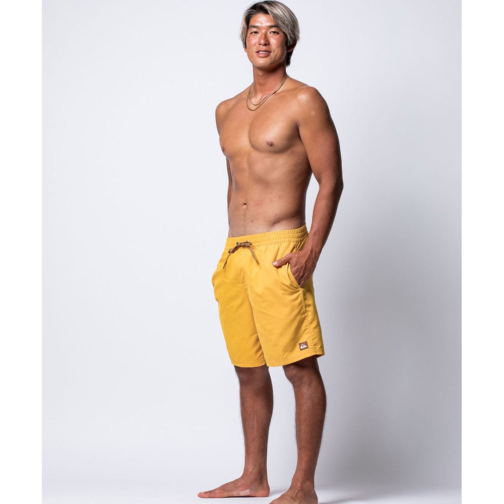 クイックシルバー（Quiksilver）（メンズ）EVERYDAY SOLID VOLLEY 19 ジャムボードショーツ インナーショーツ付き 26SPEQYJV04137YKM0