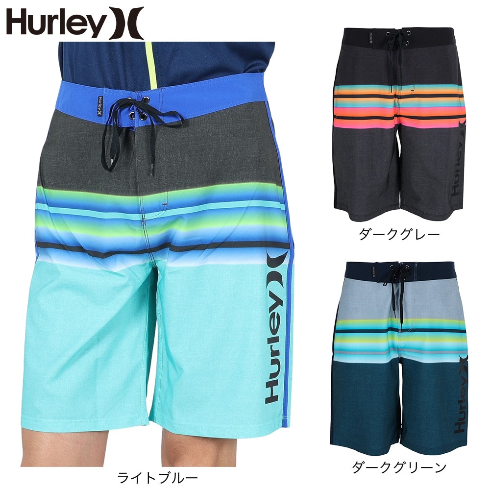 ハーレー（HURLEY）（メンズ）水着 海パン ボードショーツ PHNTMZEN BS20 22 AQ9992-010 ダークグレー