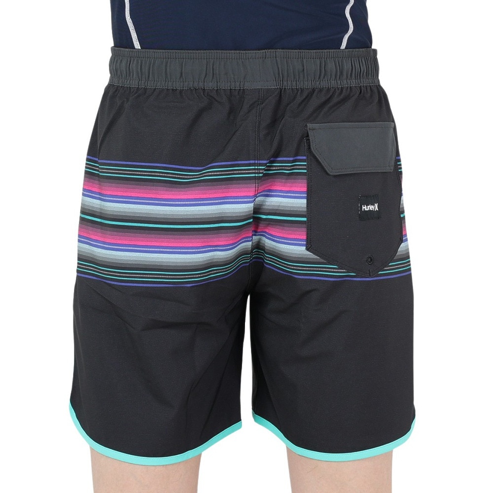 ハーレー（HURLEY）（メンズ）耐久撥水 軽量 速乾 ハーフパンツ ボードショーツ Phantom Baja Malibu 22 BQ4137-010ブラック