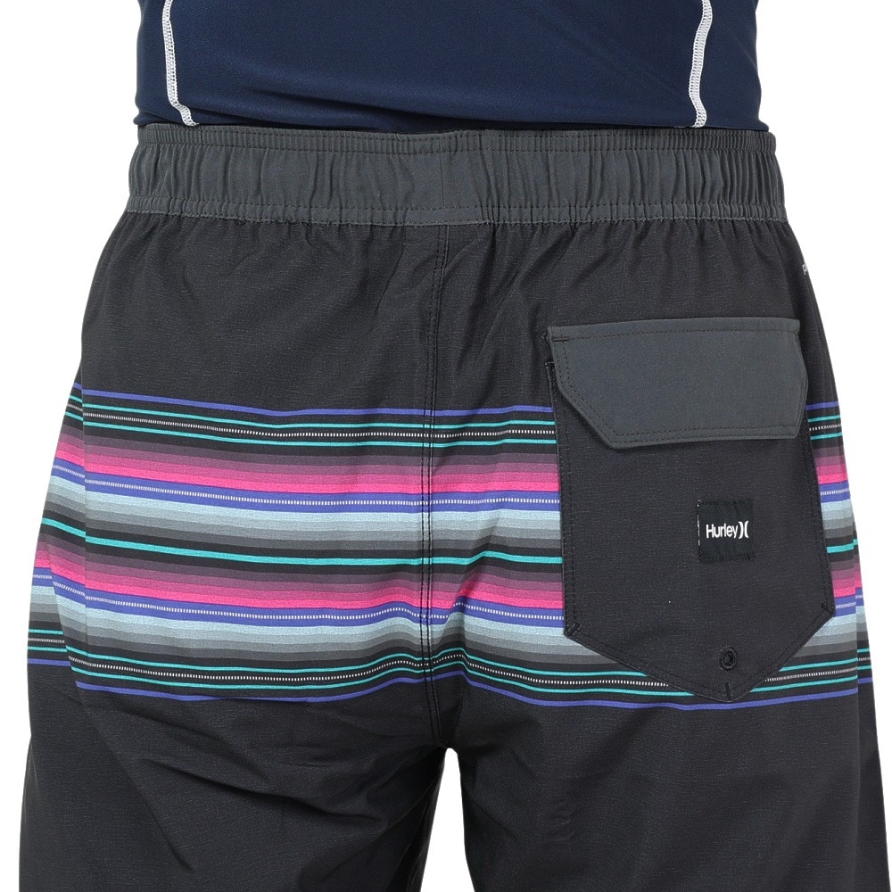 ハーレー（HURLEY）（メンズ）耐久撥水 軽量 速乾 ハーフパンツ ボードショーツ Phantom Baja Malibu 22 BQ4137-010ブラック