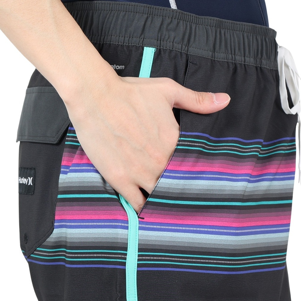 ハーレー（HURLEY）（メンズ）耐久撥水 軽量 速乾 ハーフパンツ ボードショーツ Phantom Baja Malibu 22 BQ4137-010ブラック