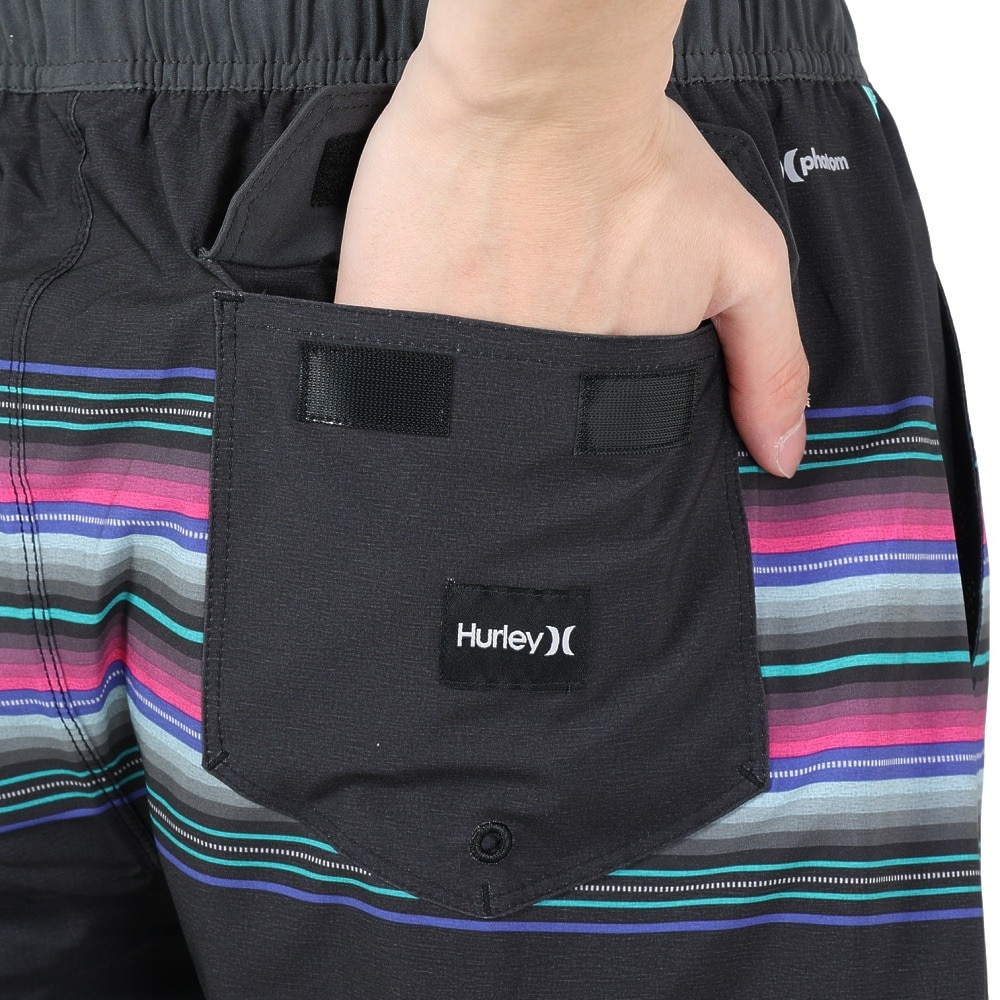 ハーレー（HURLEY）（メンズ）耐久撥水 軽量 速乾 ハーフパンツ ボードショーツ Phantom Baja Malibu 22 BQ4137-010ブラック
