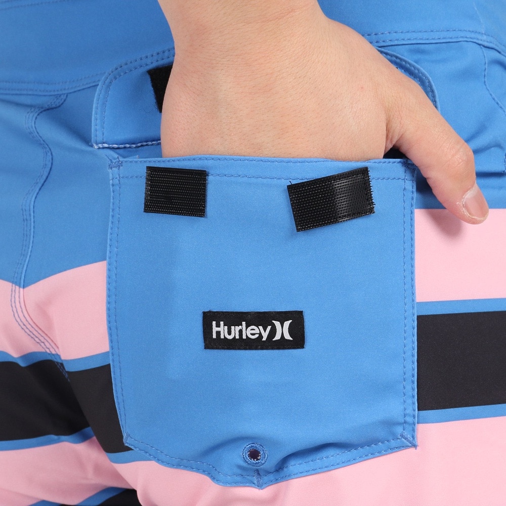 ハーレー（HURLEY）（メンズ）水着 海パン サーフパンツ ボードショーツ PHTM EASY 22 CQ8596-499 ブルー×ピンク
