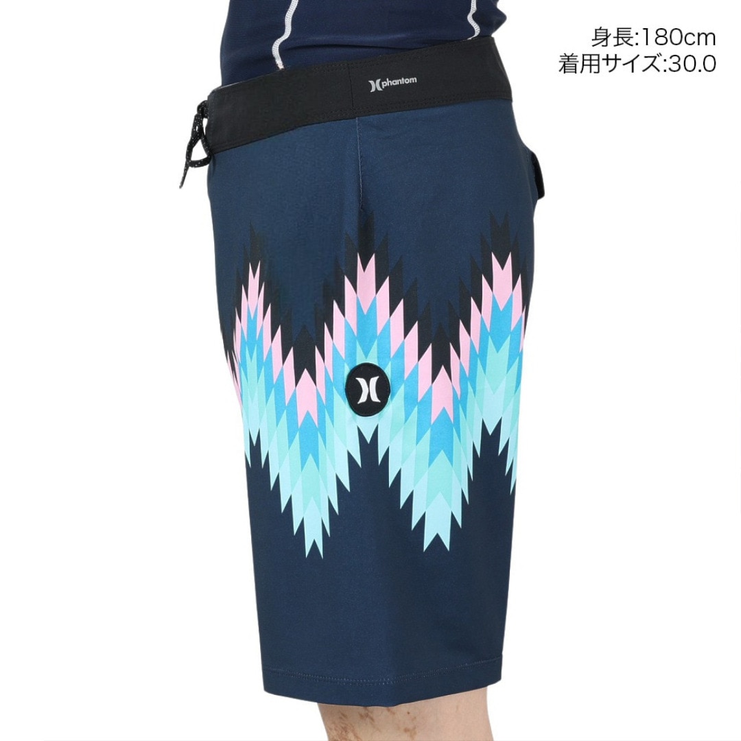ハーレー（HURLEY）（メンズ）水着 海パン ハーフパンツ ボードショーツ PHANTOM OUTSIDER CU0710-451 ダークブルー