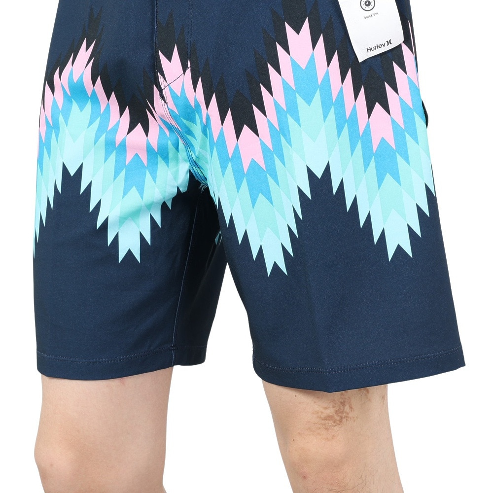 ハーレー（HURLEY）（メンズ）水着 海パン ハーフパンツ ボードショーツ PHANTOM OUTSIDER CU0710-451 ダークブルー