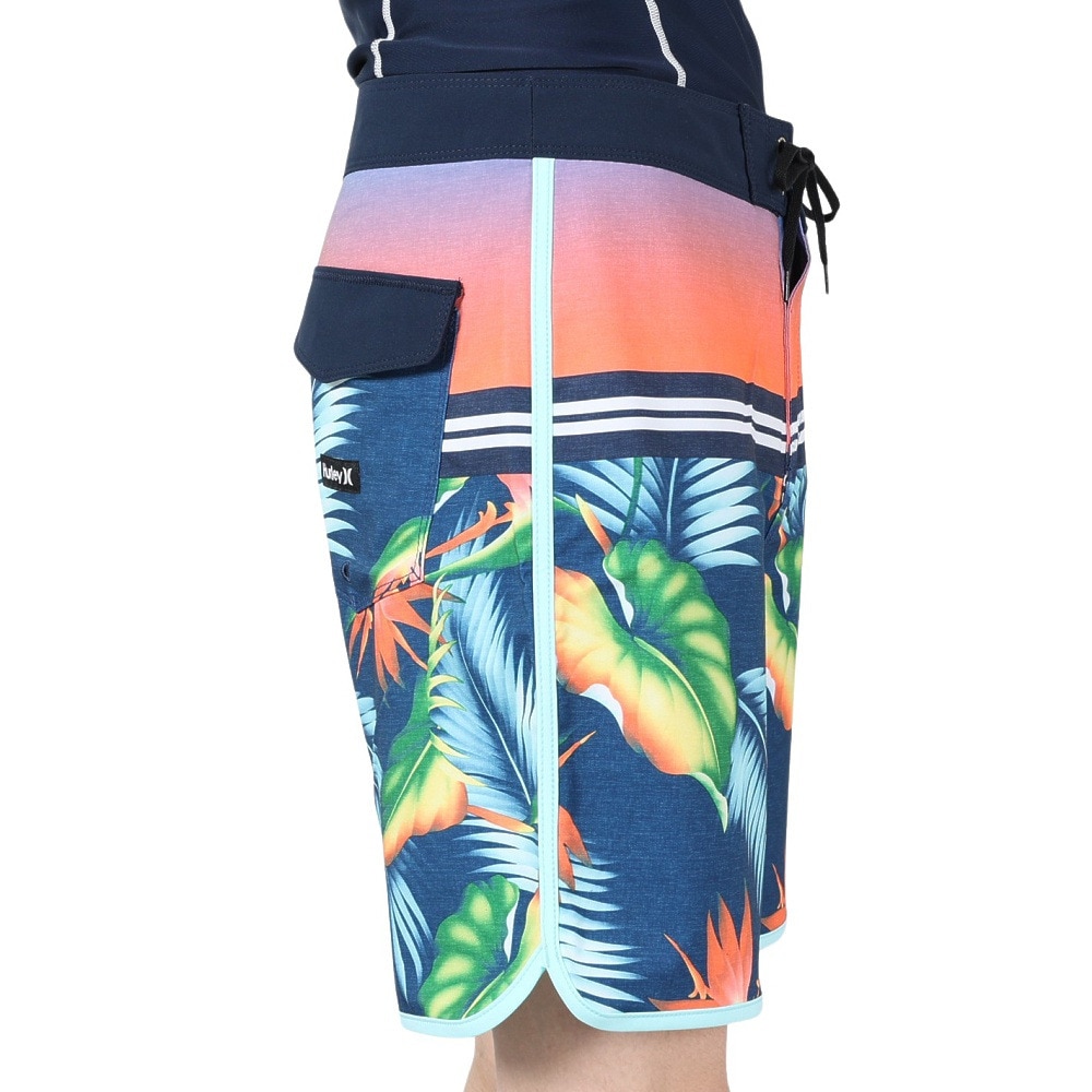 ハーレー（HURLEY）（メンズ）水着 海パン ハーフパンツ ボードショーツ PHTM PARADISE BIRDS 18 22 CU0711-494 ネイビー