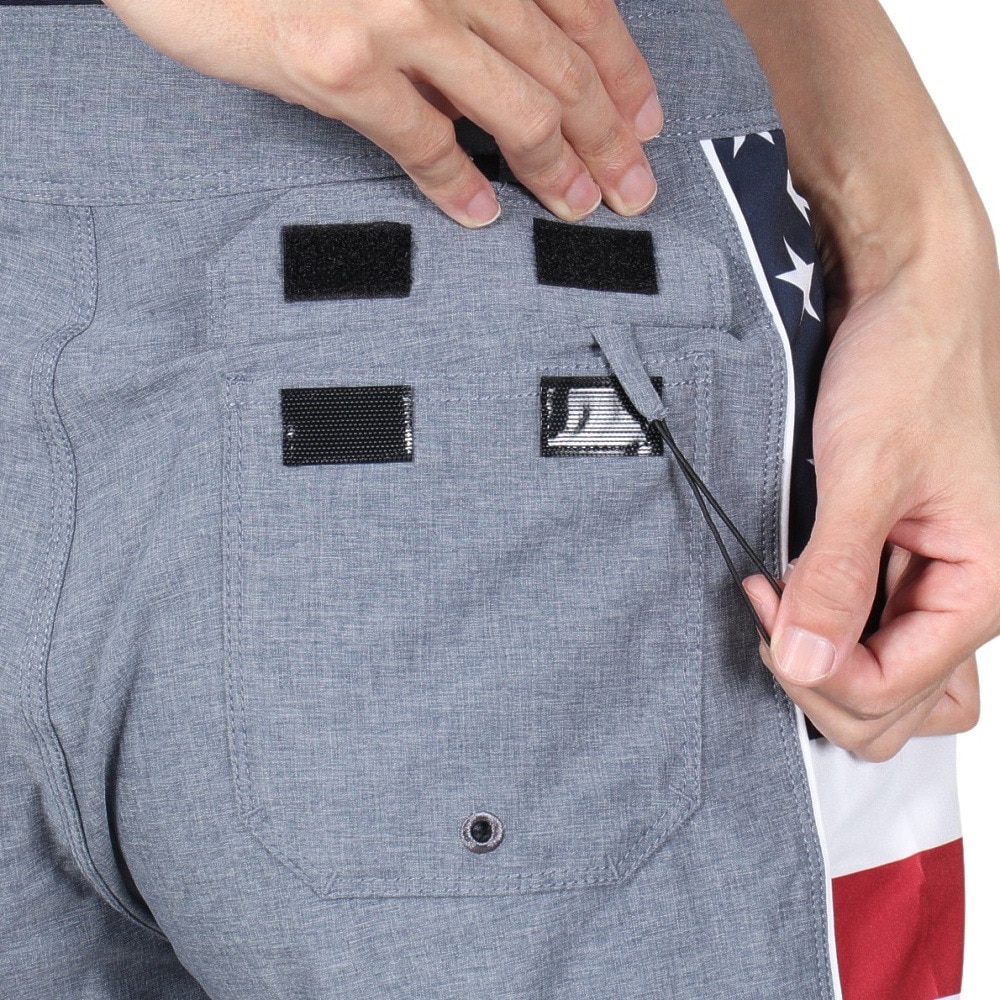 ハーレー（HURLEY）（メンズ）水着 サーフパンツ ボードショーツ PHANTOM FASTLANE AMERICANA 18 DB0344-H451 ダークブルー