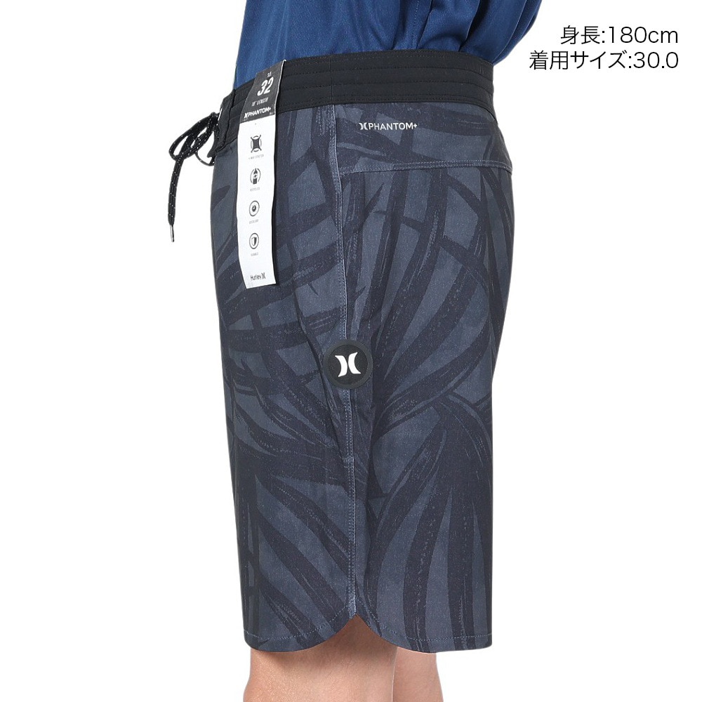 ハーレー（HURLEY）（メンズ）水着 海パン ハーフパンツ ボードショーツ PHANTOM BLOCKPARTY 2 TAMARINDO 18 22 DB8784-H010 ブラック