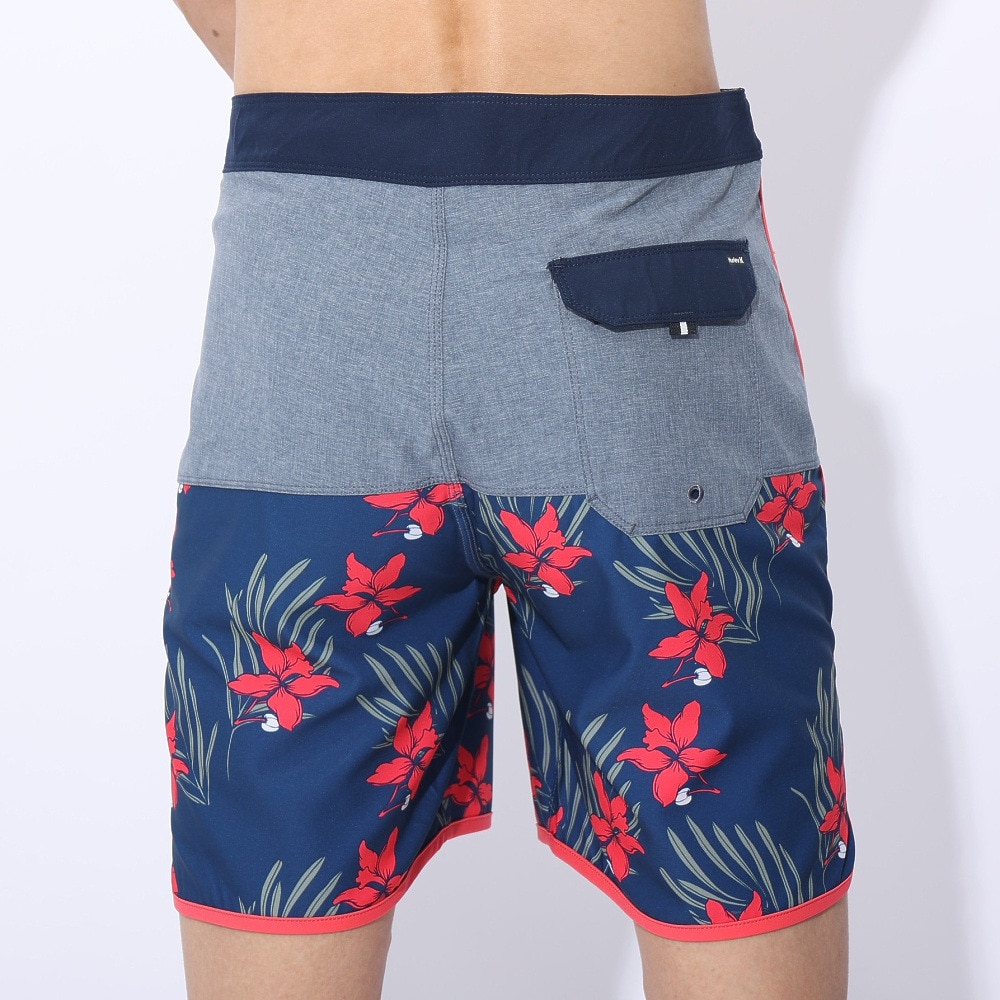 ハーレー（HURLEY）（メンズ）水着 海パン サーフパンツ ボードショーツ PHANTOM MALIBU BLOCKED 22 DB8795-H451 ダークブルー