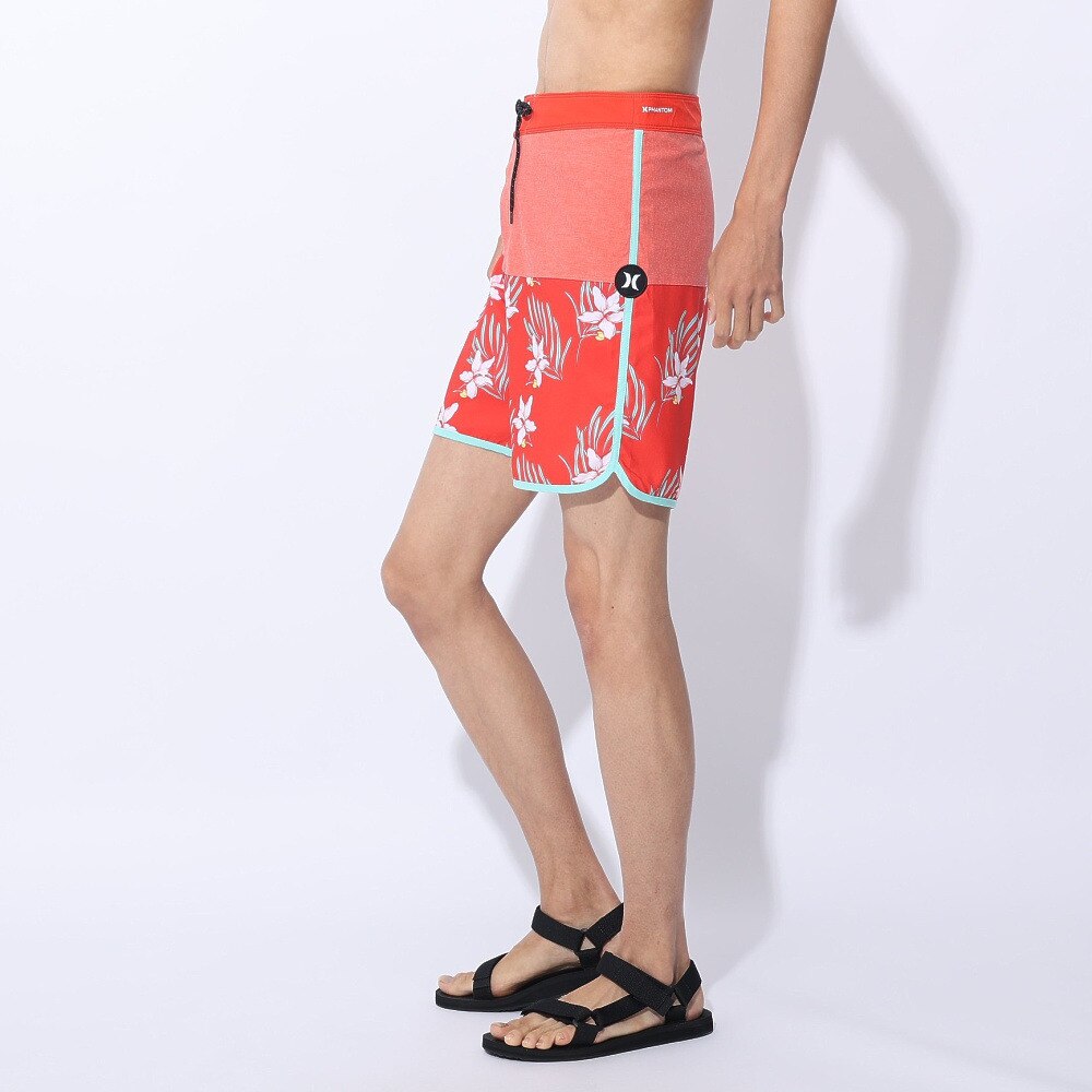 ハーレー（HURLEY）（メンズ）水着 海パン サーフパンツ ボードショーツ PHANTOM MALIBU BLOCKED 22 DB8795-H637 レッド