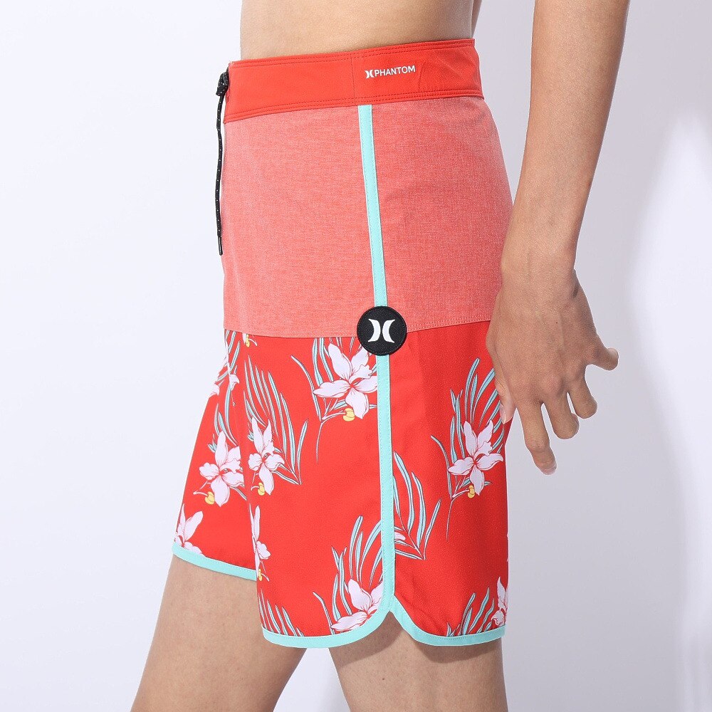 ハーレー（HURLEY）（メンズ）水着 海パン サーフパンツ ボードショーツ PHANTOM MALIBU BLOCKED 22 DB8795-H637 レッド