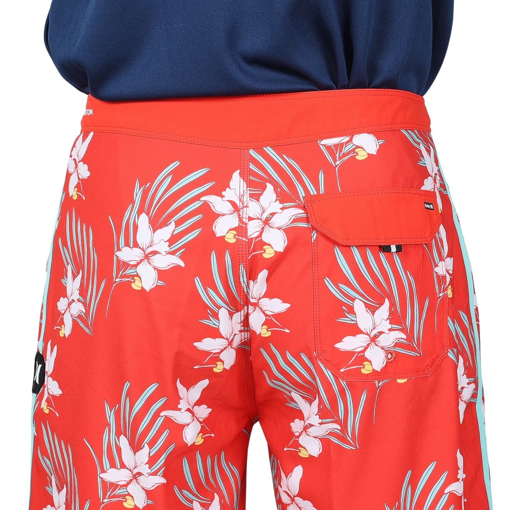 ハーレー（HURLEY）（メンズ）水着 海水パンツ ボードショーツ PHANTOM MALIBU 20 DB8800-H637 レッド ストレッチ 速乾