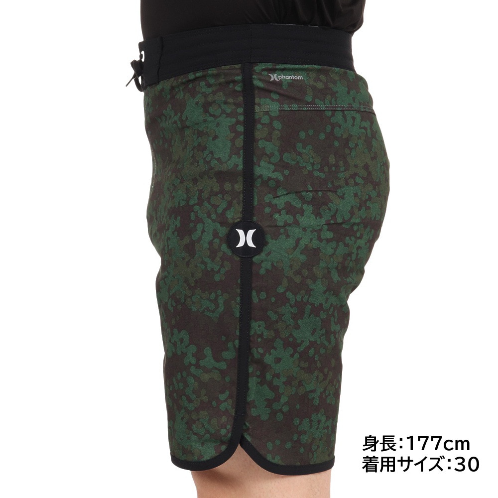 ハーレー（HURLEY）（メンズ）水着 海パン サーフパンツ ボードショーツ ハーフパンツ Phantom Block Party 18 22 CU0687-222 海 プール サーフィン
