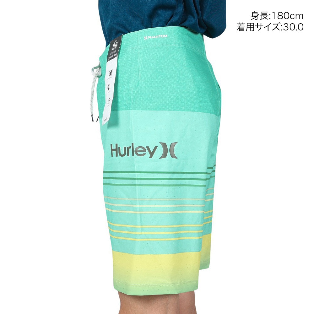 ハーレー（HURLEY）（メンズ）水着 海水パンツ ボードショーツ PHANTOM BREAKWATER 20 ショーツ CZ5980-H333 ミント