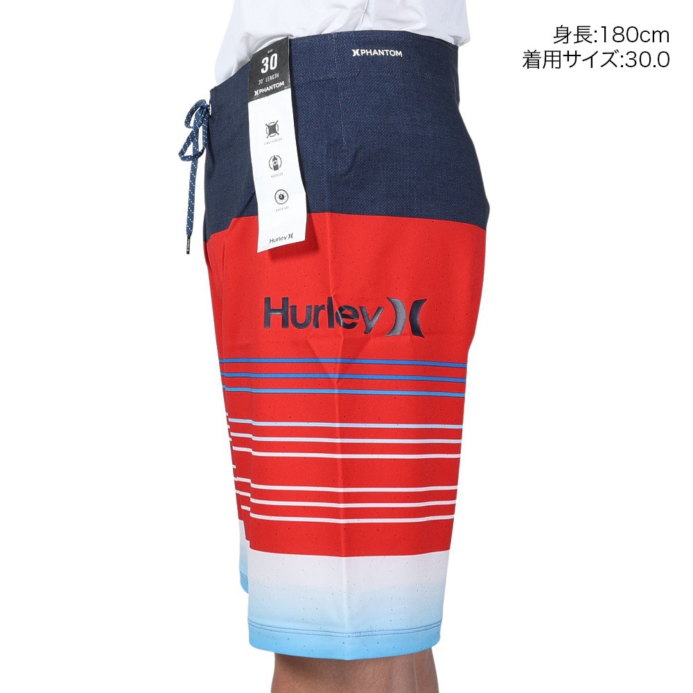 ハーレー（HURLEY）（メンズ）水着 海水パンツ ボードショーツ PHANTOM BREAKWATER 20 ショーツ CZ5980-H657 レッド