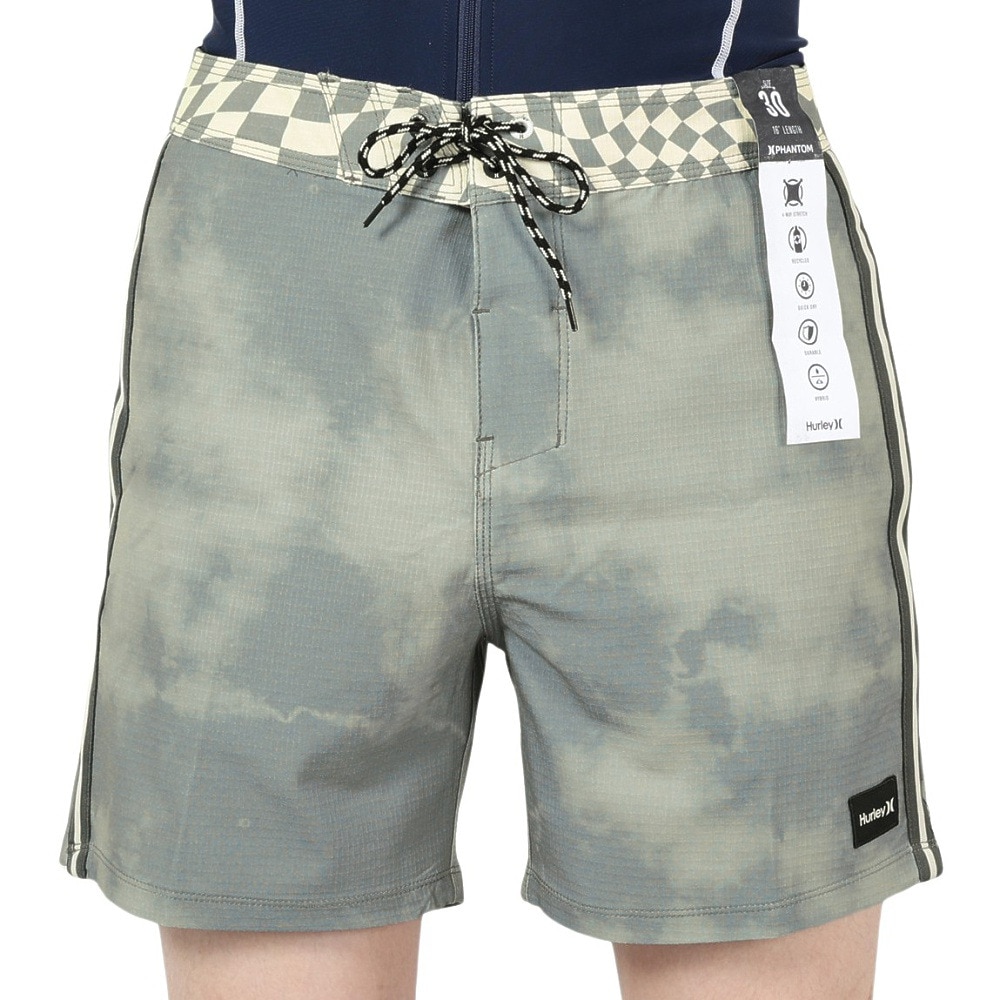 ハーレー（HURLEY）（メンズ）耐久撥水 軽量 速乾 ハーフパンツ ボードショーツ PHTM SESSIONS L16 22 CZ5982-H065 ブラック×ブルー