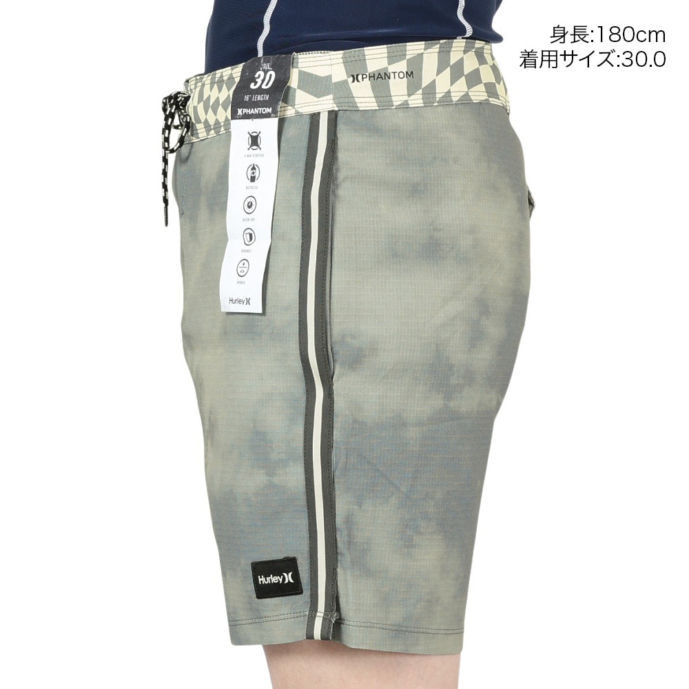 ハーレー（HURLEY）（メンズ）水着 海パン サーフパンツ ボードショーツ PHTM SESSIONS L16 22 CZ5982-H065 ブラック×ブルー