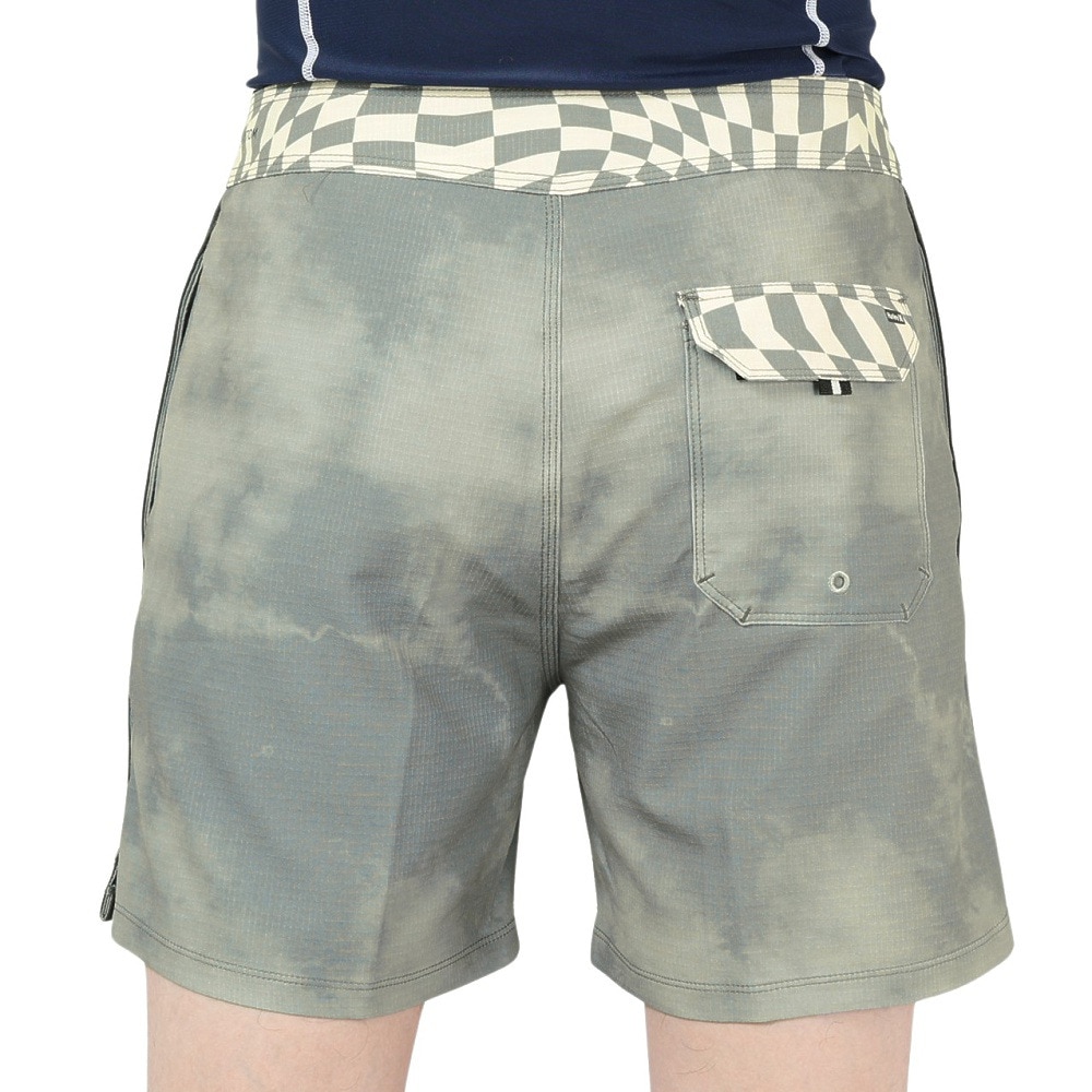 ハーレー（HURLEY）（メンズ）耐久撥水 軽量 速乾 ハーフパンツ ボードショーツ PHTM SESSIONS L16 22 CZ5982-H065 ブラック×ブルー
