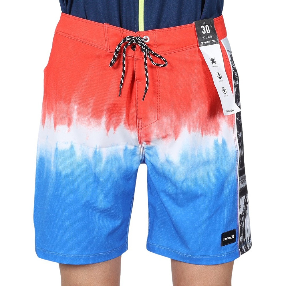 ハーレー（HURLEY）（メンズ）水着 海パン ハーフパンツ ボードショーツ レッド ブルー PHANTOM AC PAVONES 18 ボードショーツ 22 DB8790-H637