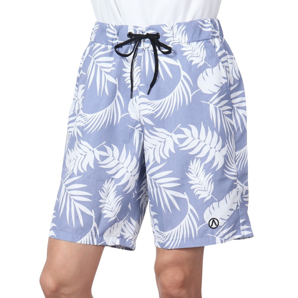 エアボーン（ARBN）（メンズ）水着 海水パンツ ボタニカル サーフ ショートパンツ 水陸両用 AB24SSM-APP0914IBLU