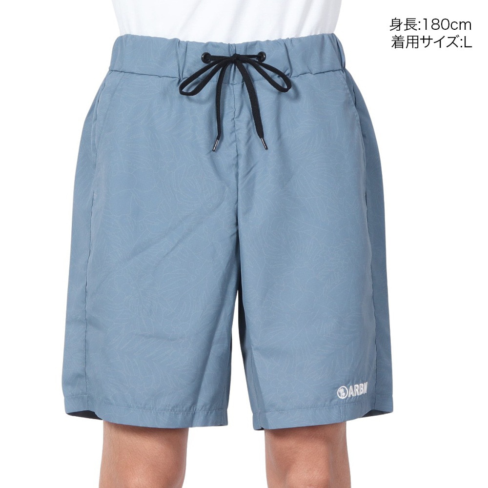 エアボーン（ARBN）（メンズ）水着 海水パンツ アウトライン サーフ ショートパンツ 水陸両用 AB24SSM-APP0915GRN