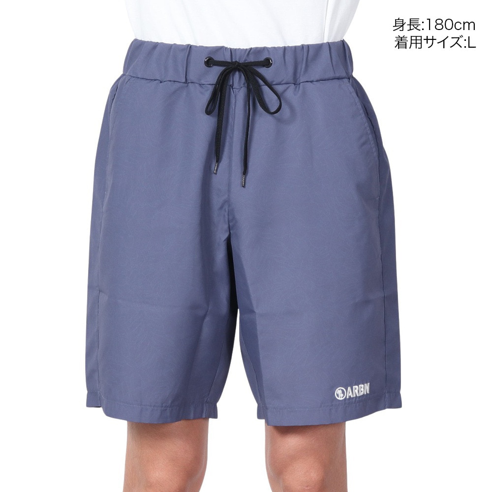 エアボーン（ARBN）（メンズ）水着 海水パンツ アウトライン サーフ ショートパンツ 水陸両用 AB24SSM-APP0915NVY