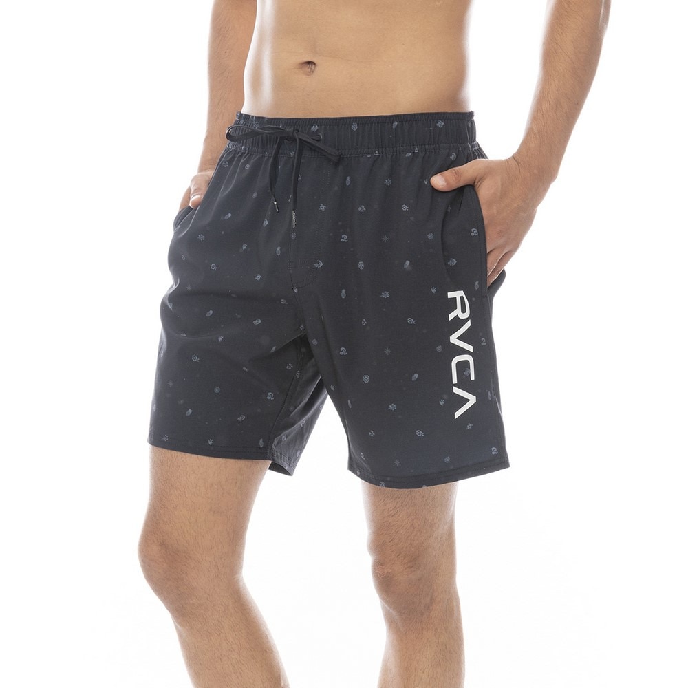 ルーカ（RVCA）（メンズ）ELASTIC ボードショーツ BF041530 BKW