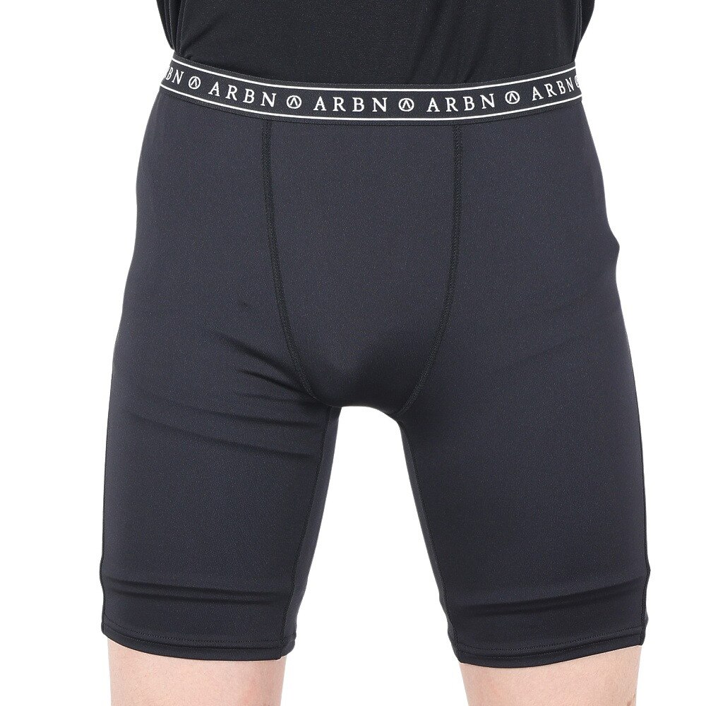 エアボーン（ARBN）（メンズ）ラッシュガード サーフィン パンツ インナー RUSH SHORTS 22S-ARBN-034SP-BK/BL