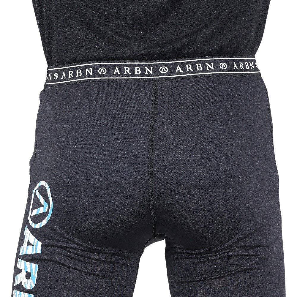 エアボーン（ARBN）（メンズ）ラッシュガード サーフィン パンツ インナー RUSH SHORTS 22S-ARBN-034SP-BK/BL