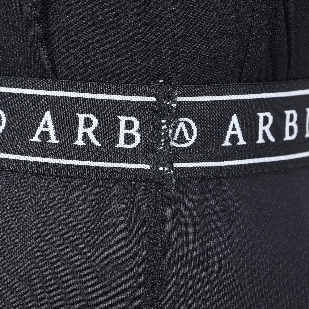 エアボーン（ARBN）（メンズ）ラッシュガード サーフィン パンツ インナー 速乾 UVカット アウトドア マリンスポーツ RUSH SHORTS 22S-ARBN-034SP-BLK