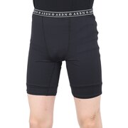 エアボーン（ARBN）（メンズ）ラッシュガード サーフィン パンツ インナー 速乾 UVカット アウトドア マリンスポーツ RUSH SHORTS 22S-ARBN-034SP-BLK