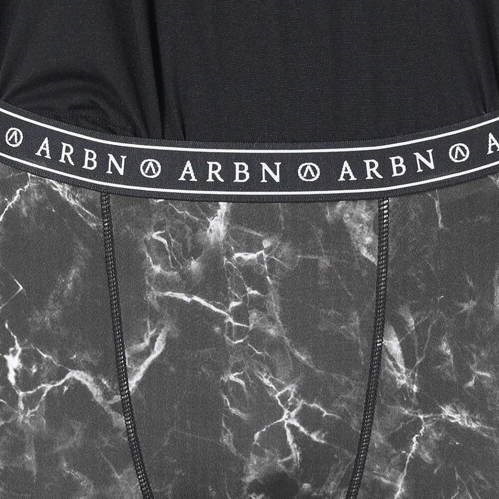 エアボーン（ARBN）（メンズ）ラッシュガード レギンス メンズ 速乾 UVカット アウトドア スポーツ RUSH PANTS 22S-ARBN-035LP-BK/BL