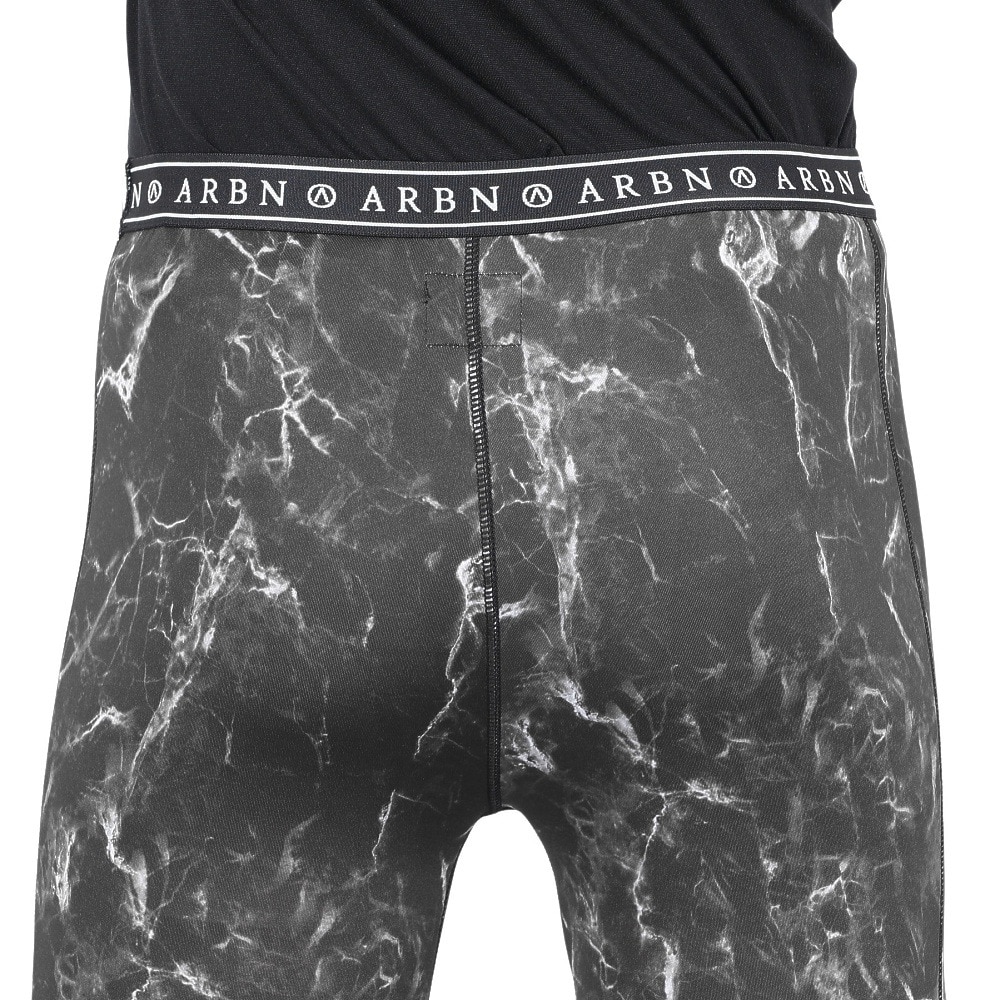 エアボーン（ARBN）（メンズ）ラッシュガード レギンス メンズ 速乾 UVカット アウトドア スポーツ RUSH PANTS 22S-ARBN-035LP-BK/BL