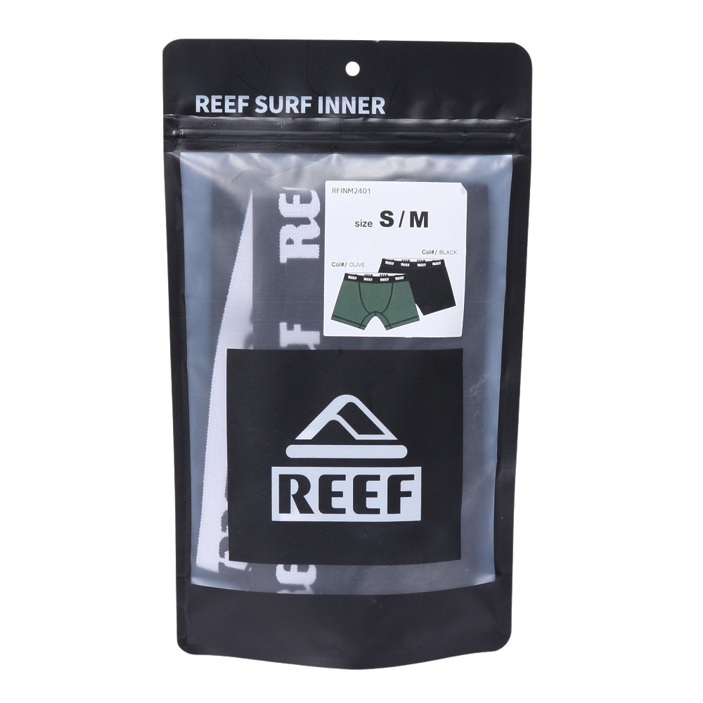 リーフ（REEF）（メンズ）サーフ インナー 水着 パンツ アンダーショーツ RFINM2401-BLK