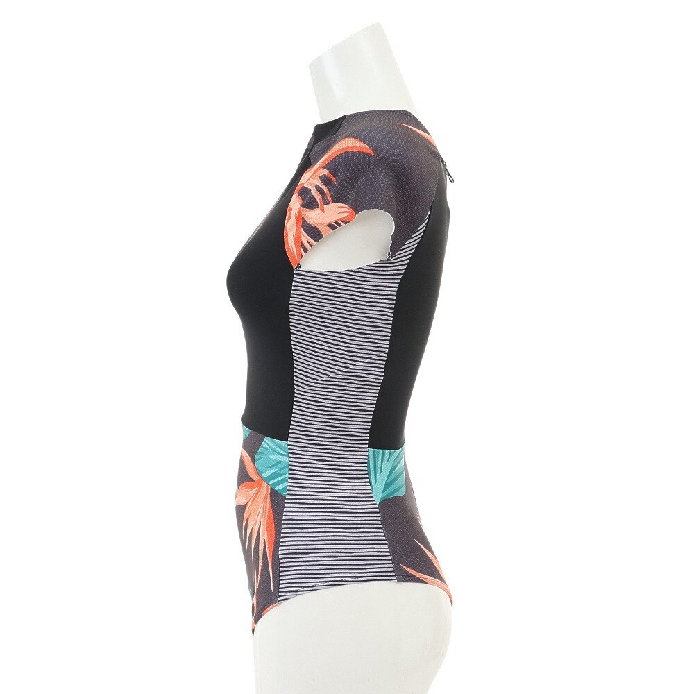 ハーレー（HURLEY）（レディース）水着 ラッシュガード オールインワン UVカット UPF50+ 速乾 HANOI SURF SUIT 21 AR3862-010