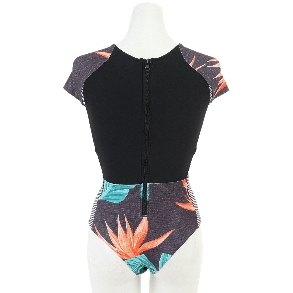 ハーレー（HURLEY）（レディース）水着 ラッシュガード オールインワン UVカット UPF50+ 速乾 HANOI SURF SUIT 21 AR3862-010
