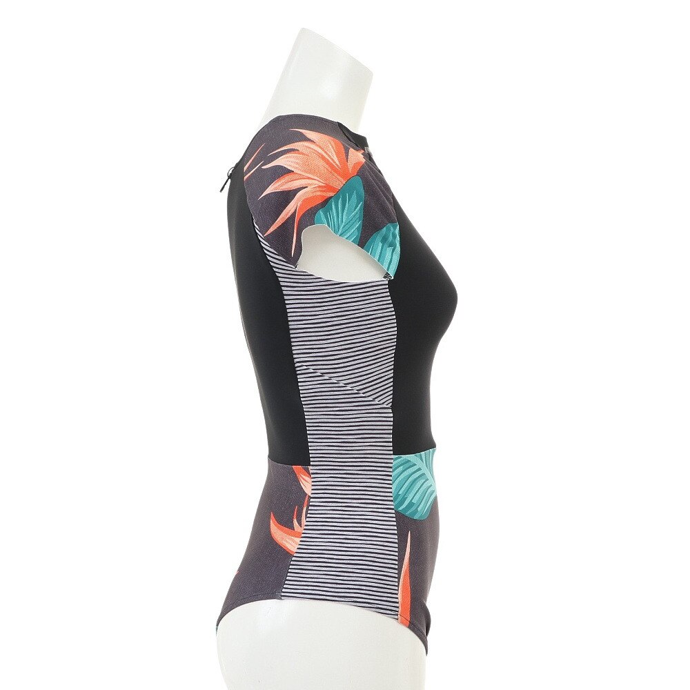 ハーレー（HURLEY）（レディース）水着 ラッシュガード オールインワン UVカット UPF50+ 速乾 HANOI SURF SUIT 21 AR3862-010