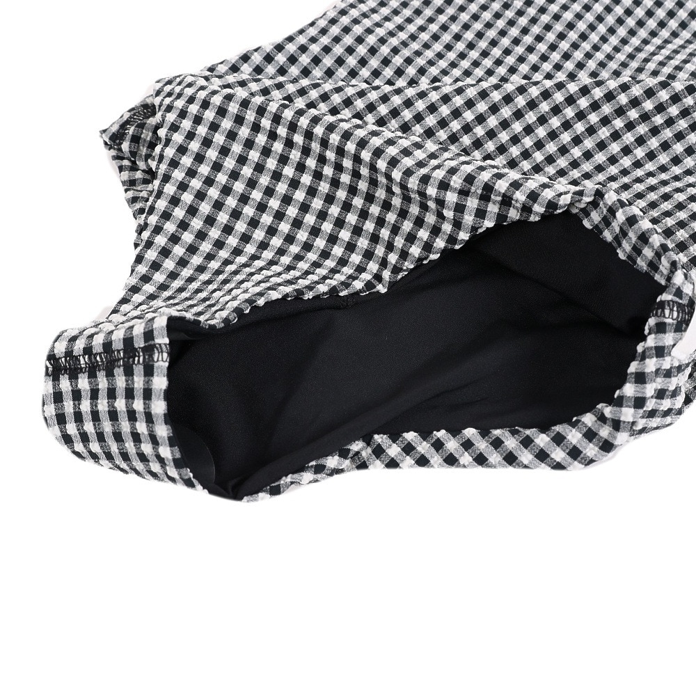 ハーレー（HURLEY）（レディース）水着 ワンピース ブラック ギンガムチェック QD GINGHAM BS 22 AV2764-010