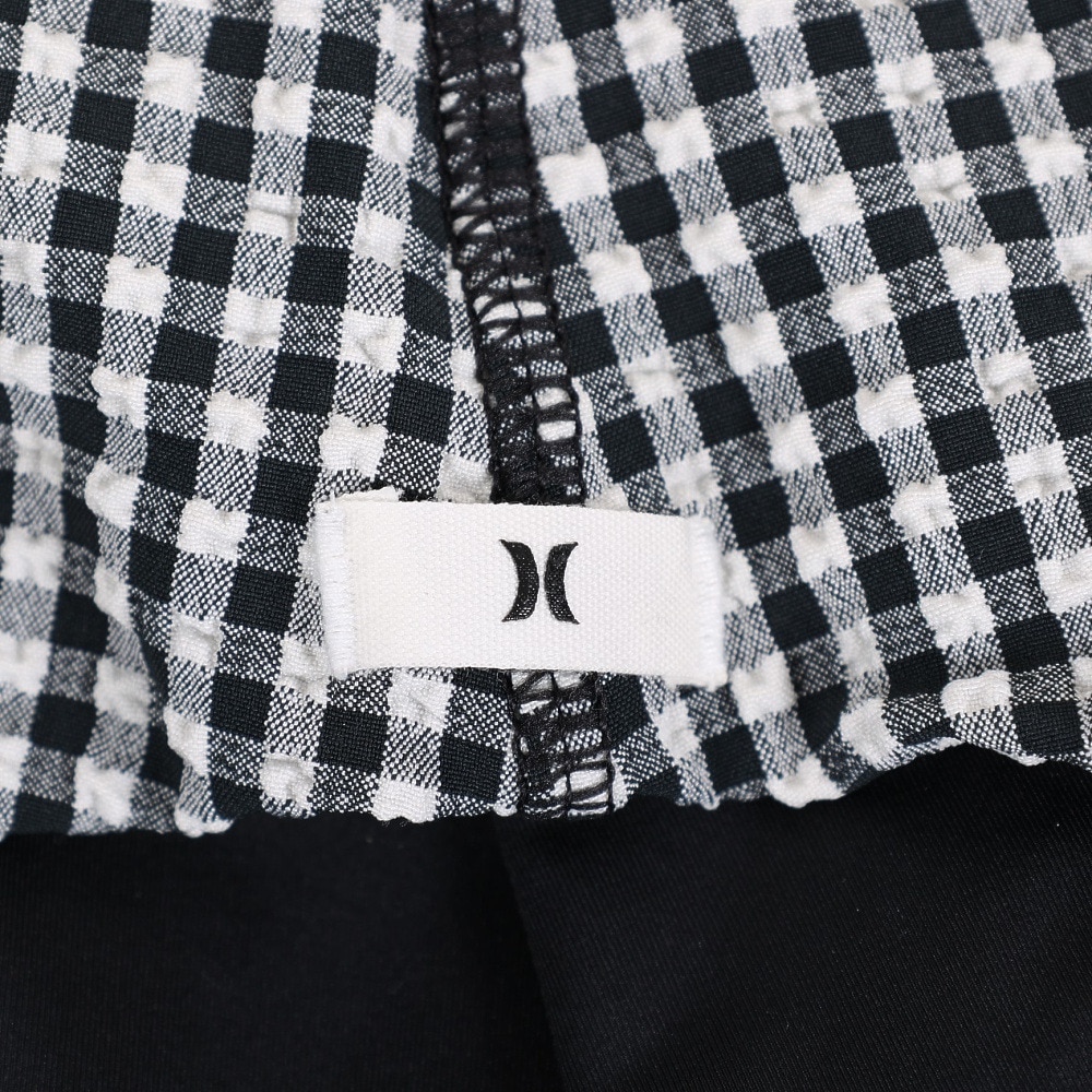 ハーレー（HURLEY）（レディース）水着 ワンピース ブラック ギンガムチェック QD GINGHAM BS 22 AV2764-010