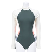 (レディース)水着 サーフスーツ ウェットスーツ 長袖 UVカット PLAYA CU1984-345