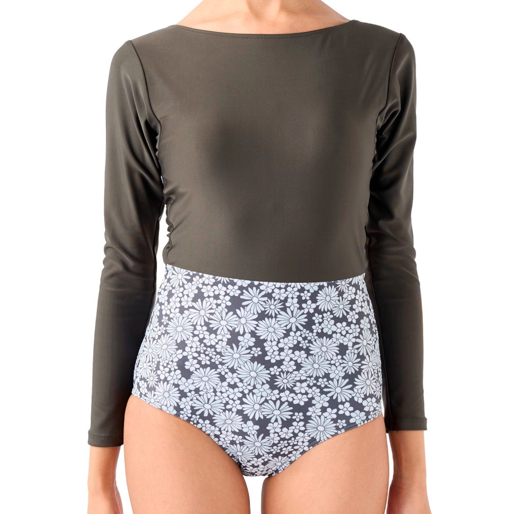 オーシャンパシフィック（Ocean Pacific）（レディース）花柄 ワンピース水着 523831 CGY