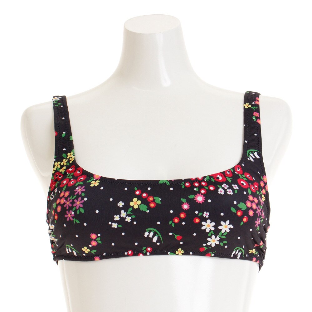  水着 レディース ドットフラワー ビキニトップス 18HS-WH022-BLK