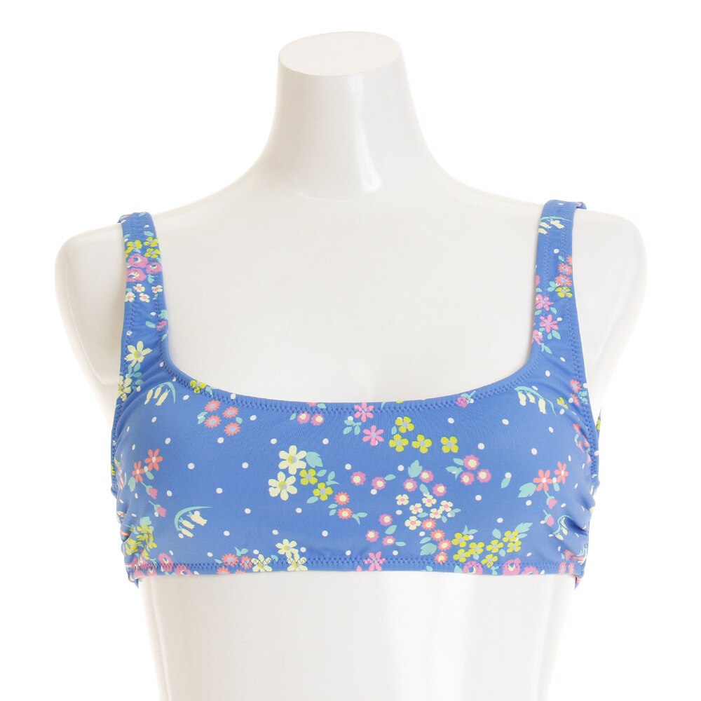  水着 レディース ドットフラワー ビキニトップス 18HS-WH022-BLU