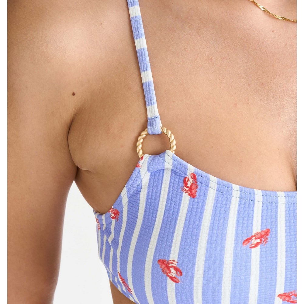 ロキシー（ROXY）（レディース）水着 ビキニ 上下セット COASTAL ESCAPE 25SPRSW251004BLU