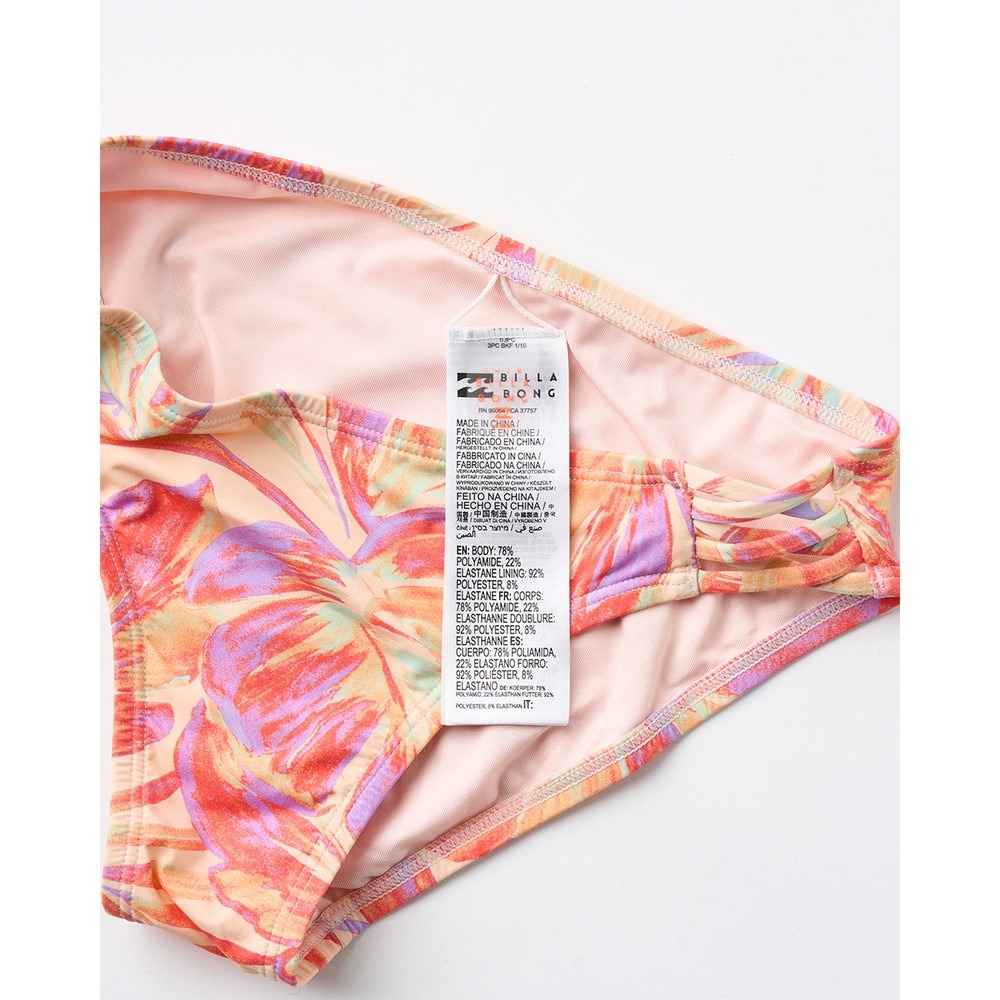 ビラボン（BILLABONG）（レディース）水着 インナーワイヤー ブラレットビキニ ボトムスセット BF01C802 MUL
