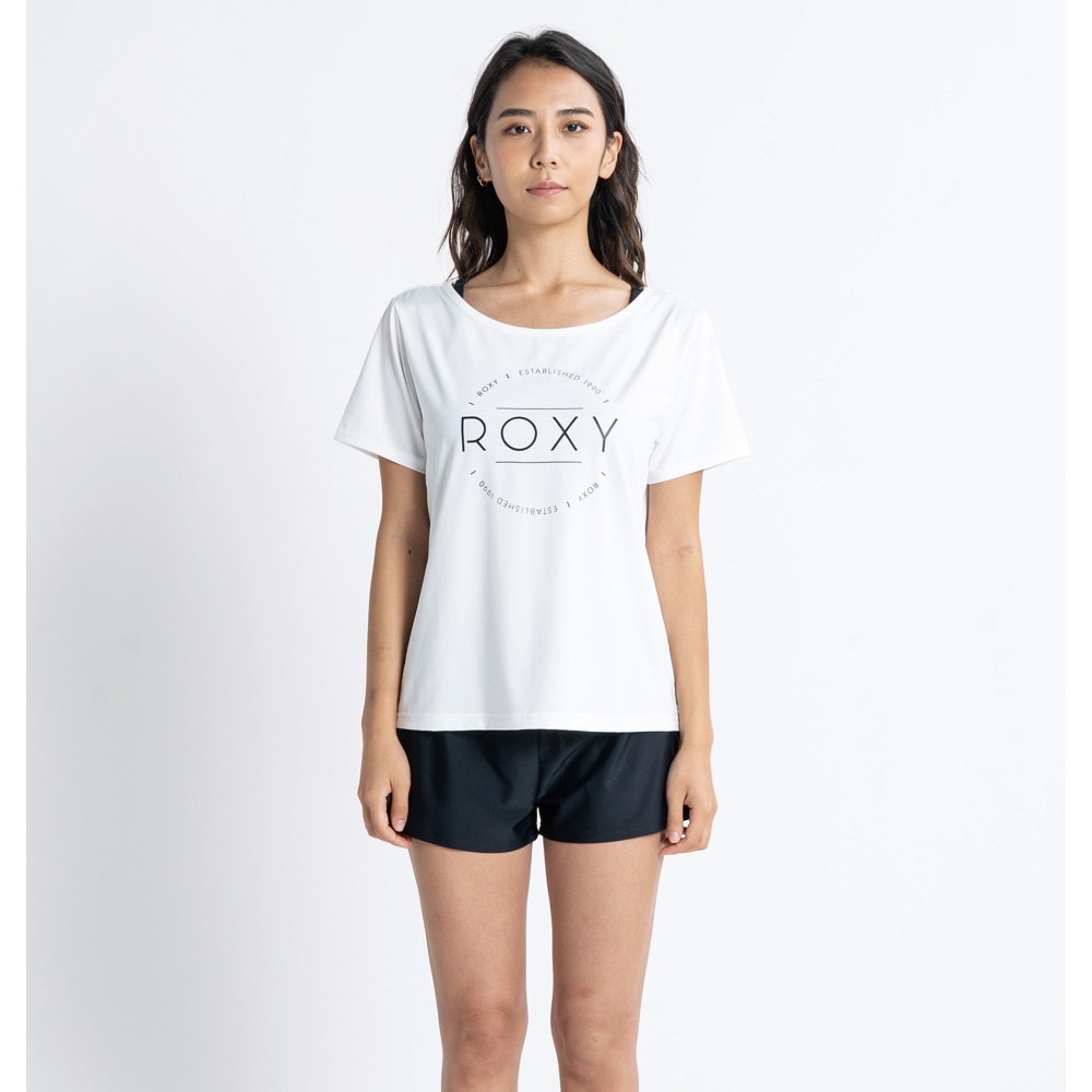 ロキシー（ROXY）（レディース）水着 上下 ラッシュTシャツ 3点セット ROXY STEP RSW231006BLK