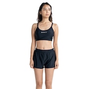 (レディース)水着 上下 ラッシュTシャツ 3点セット ROXY STEP RSW231006BLK